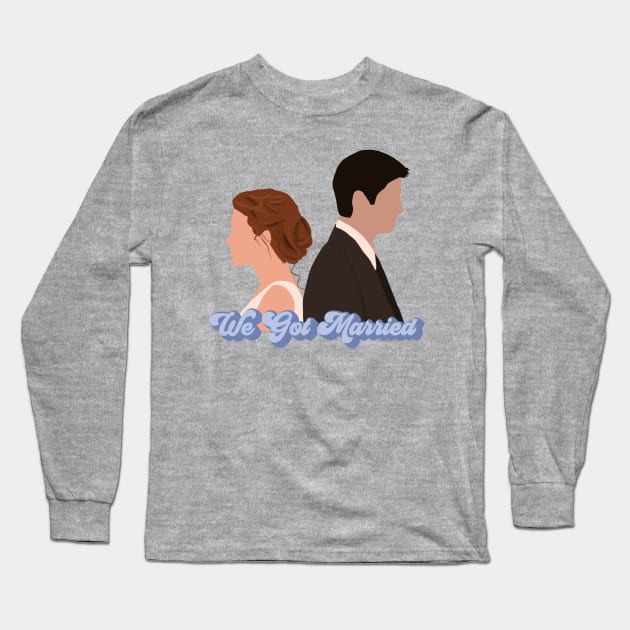 Naley - One Tree Hill - We Got Married Long Sleeve T-Shirt by whatabouthayley